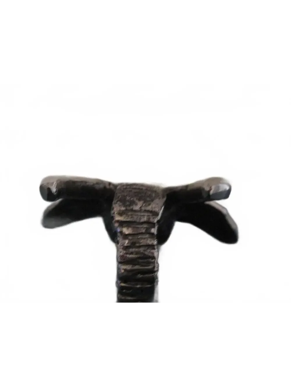 Vintage Elephant Head Metal Bottle Opener Cast Iron Brass Barware Collectible